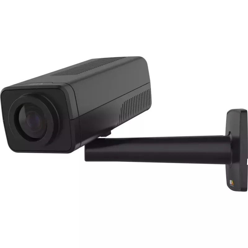 Câmara de vigilância IP Axis Q1728 exterior 3840x2160 suporte de montagem em mastro preto