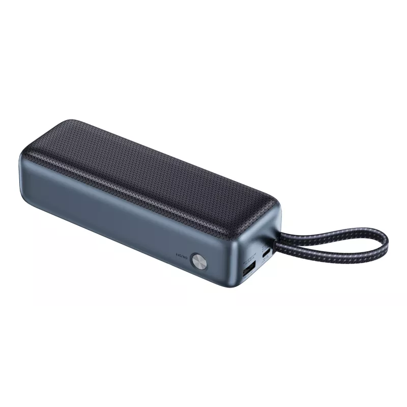 Powerbank portátil SANDBERG All-in1 Powerbank 20000 PD 130W — 20000 mAh, LiPo, USB-A 1x, USB-C 1x, 130 W, preto/cinzento