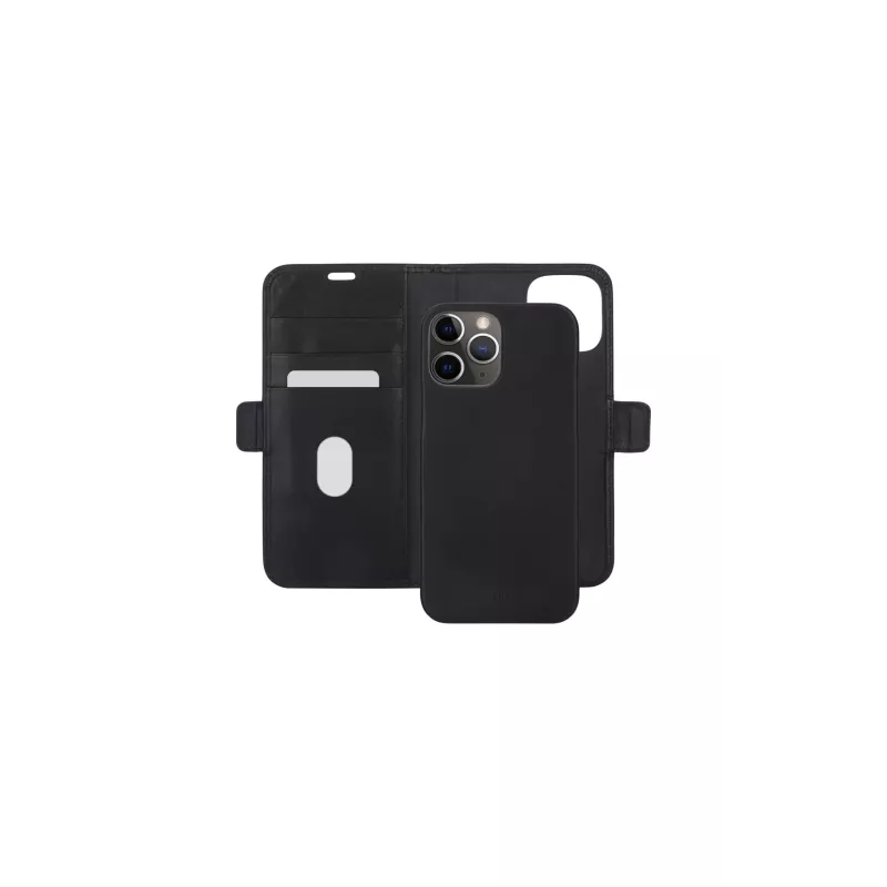 Capa com carteira dbramante1928 Lynge iPhone 13 Pro Max Preto 3 compartimentos para cartões