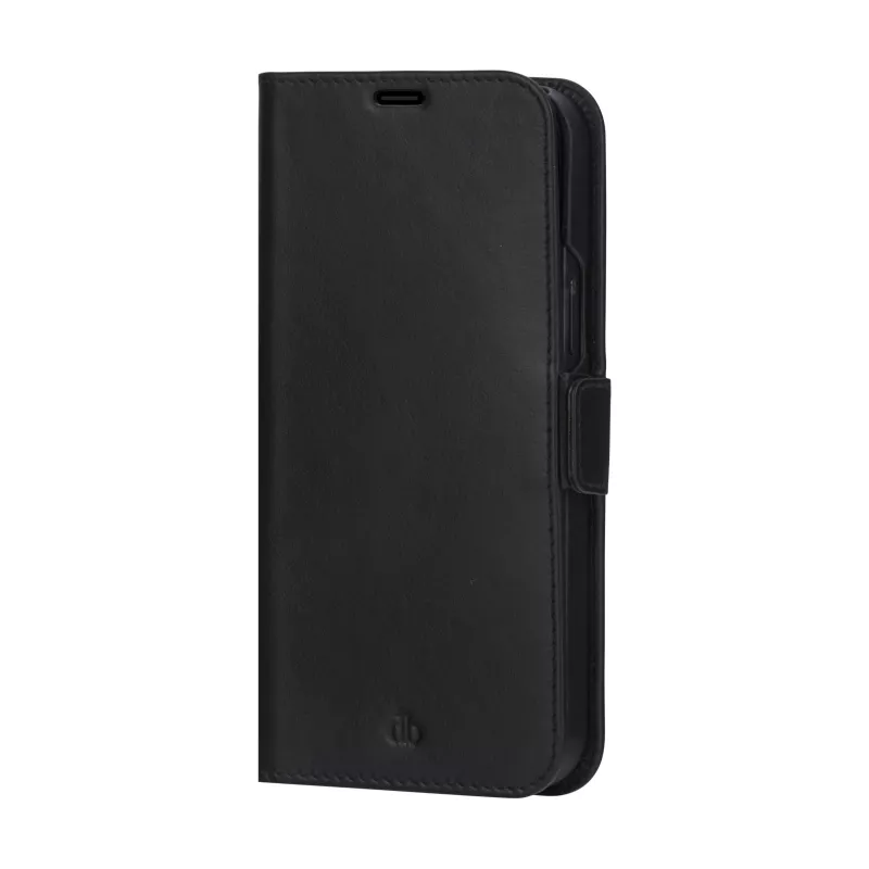 Capa com carteira dbramante1928 Lynge iPhone 13 Pro Max Preto 3 compartimentos para cartões