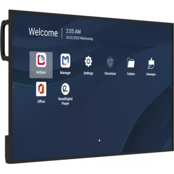 Ecrã comercial profissional VIEWSONIC 43 polegadas (109,2 cm) 4K UHD LCD, 500 cd/m², Android 14, 24/7, Wi‑Fi