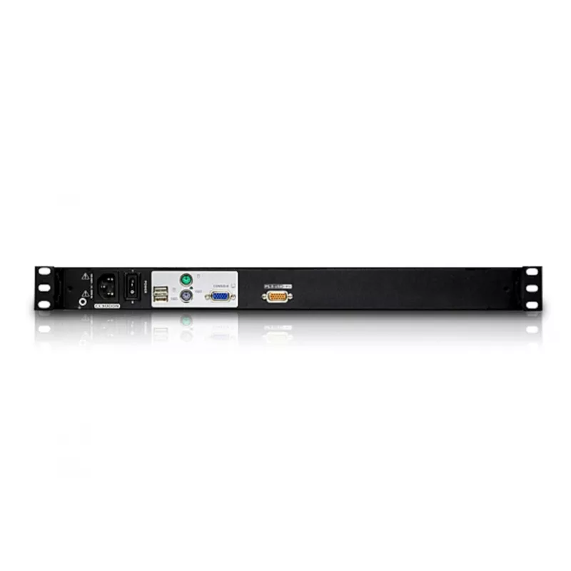 Consola de rack ATEN CL3000N 48,3 cm (19 polegadas) 1280 x 1024 píxeis alumínio preto 1U