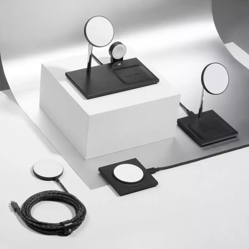 Fonte de alimentação para dispositivos portáteis native union Drop preto, cor preto