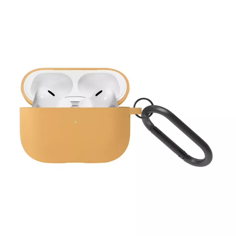 Native Union Roam estojo para AirPods Pro 2, alumínio, policarbonato, silicone, aço, 16 g, amarelo