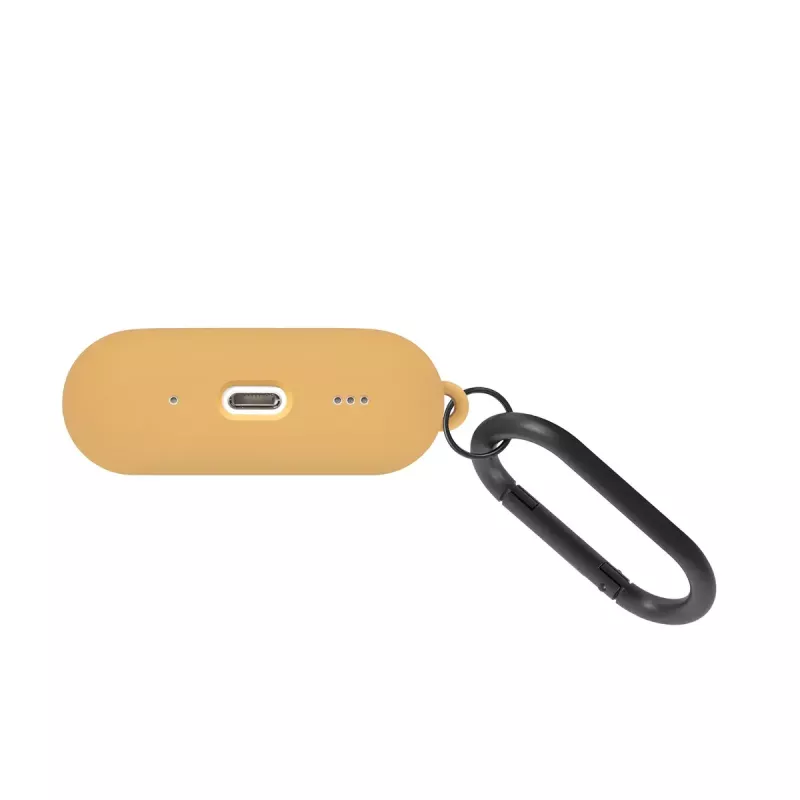 Native Union Roam estojo para AirPods Pro 2, alumínio, policarbonato, silicone, aço, 16 g, amarelo