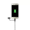 Cabo de dados USB 2.0 native union BELT-ULC-ZEB-NP 2 m USB A para USB‑C / Micro‑USB B / Lightning preto branco