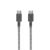 Cabo USB-C Native Union BELT-C-ZEB-2-NP 1,2 m USB-C para USB-C preto/branco