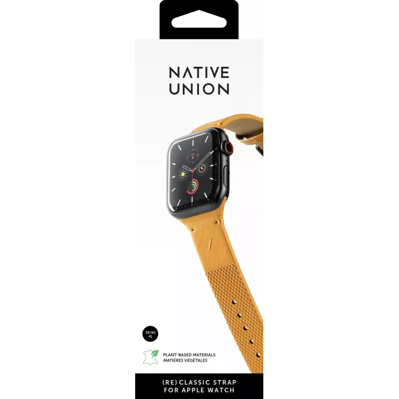 Pulseira native union (Re)Classic para Apple Watch compatível com 38/40/41 mm, 31×6×205 mm