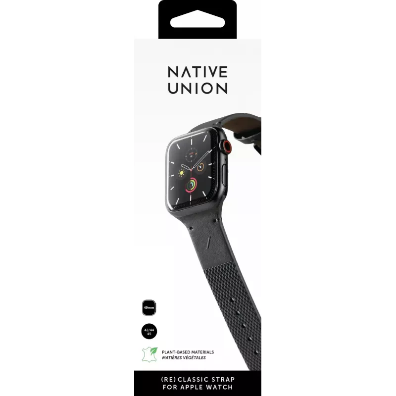 Pulseira de relógio native union (Re)Classic Strap para Apple Watch compatível 42/44/45 mm Largura 35 mm Profundidade 6 mm Comprimento 217 mm 1 unid.