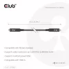 Cabo USB-C® full-feature CLUB3D 15M / 49,21ft 8K60Hz 10Gbps 60W
