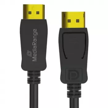 Cabo DisplayPort MediaRange MRCS248 2 m, DisplayPort para DisplayPort, preto