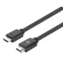 Manhattan 356664 cabo High Speed HDMI 2.0 com Ethernet, 3 m, macho para macho, 4K 60 Hz (3840 x 2160), 18 Gbit/s, preto