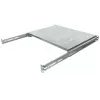 Gaveta encaixável Intellinet 19 polegadas, 1HE, para armários e racks com 600 a 800 mm de profundidade, profundidade da prateleira 350 mm, cinzento