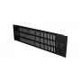 Painel cego ventilado Lanview RAB405BL — aço, preto, 482×88×15 mm (acessório de rack)