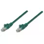 Intellinet 318990 cabo de ligação de rede, Cat5e, U/UTP, 2x RJ45, com protetores, 2 m, verde