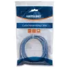 Intellinet 319775 cabo de rede patch, Cat5e, U/UTP, RJ45, 3 m, conectores moldados sem gancho, azul
