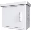 Armário de rack Lanview RCCTV002 0U, IP66, 600×300×550 mm, 40 kg, branco