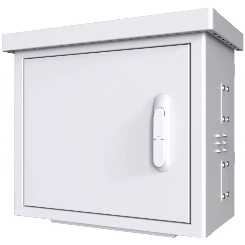 Armário de rack Lanview RCCTV002 0U, IP66, 600×300×550 mm, 40 kg, branco