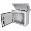 Armário de rack Lanview RCCTV002 0U, IP66, 600×300×550 mm, 40 kg, branco