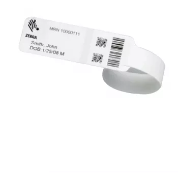 Pulseira Zebra 10031289K branco pulseira hospitalar