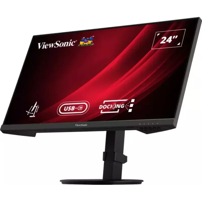 Monitor de computador Viewsonic VG Series VG2409U-2 60,5 cm (23,8 polegadas) 1920 x 1080 píxeis Full HD LED preto