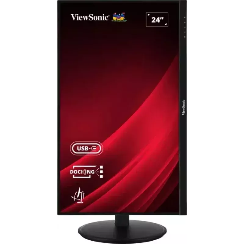 Monitor de computador Viewsonic VG Series VG2409U-2 60,5 cm (23,8 polegadas) 1920 x 1080 píxeis Full HD LED preto