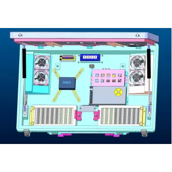 Monitor de ecrã público Full HD 32 polegadas ERNITEC — funcionamento 24/7, antivandalismo, 1920x1080