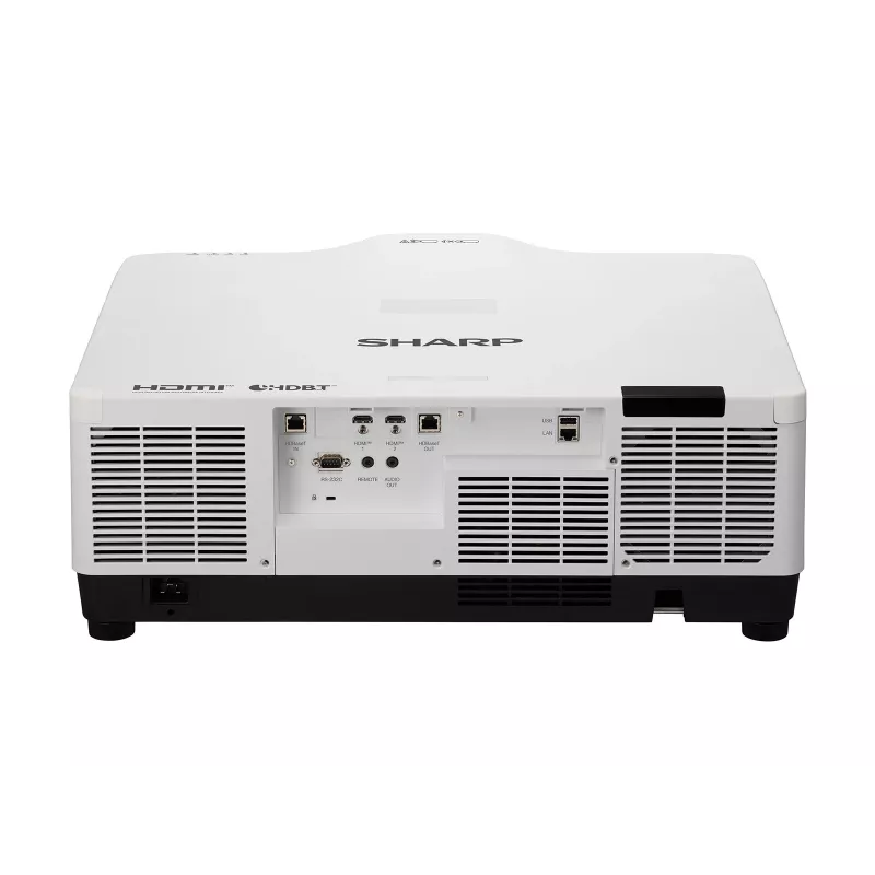 Projetor Sharp A104U 9000 ANSI lúmen 3LCD WUXGA (1920x1200) laser, focagem motorizada, deslocamento de lente