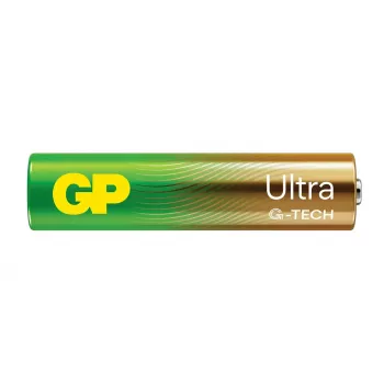 Pilha descartável alcalina GP GP24AU AAA 44,5 mm altura 11,5 g cilíndrica vida útil 10 anos certificada IEC 60086-2:2021