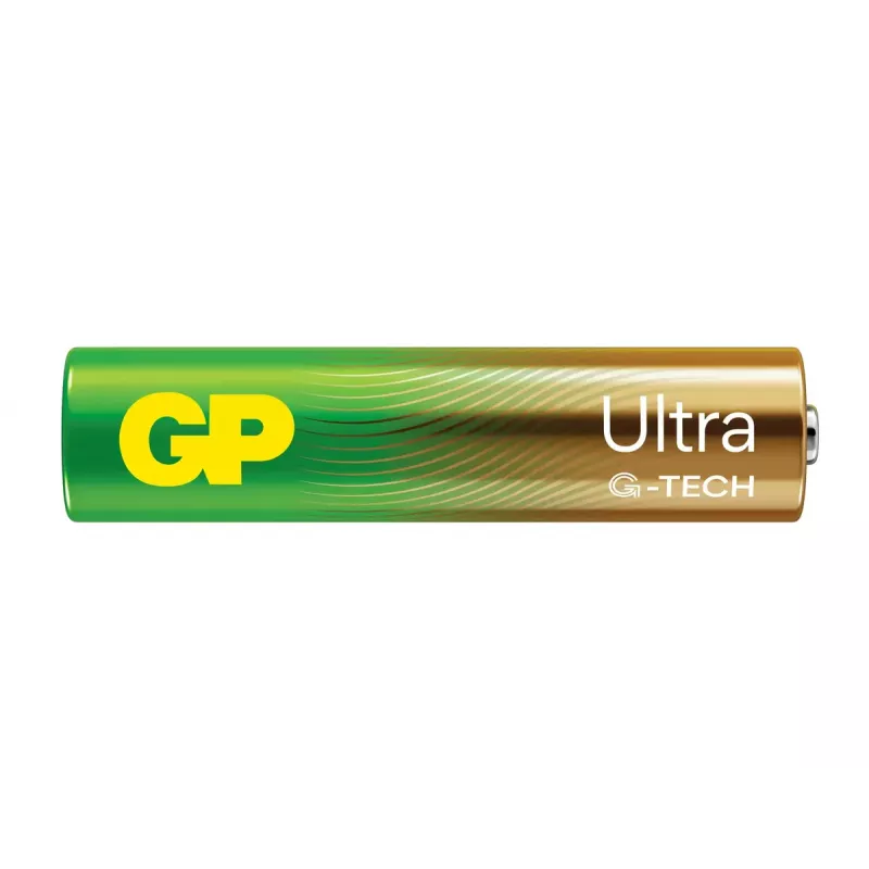 GP Ultra Alkaline GP24AU AAA/LR03 pilha descartável, 1,5 V, embalagem de 12
