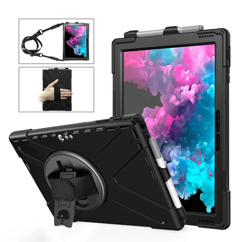 Capa eSTUFF AUSTIN Defender Case para Microsoft Surface Pro 7+/7/6/5/4 preto