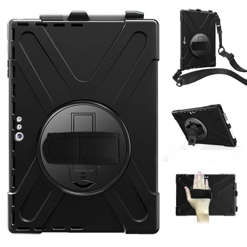 Capa eSTUFF AUSTIN Defender Case para Microsoft Surface Pro 7+/7/6/5/4 preto