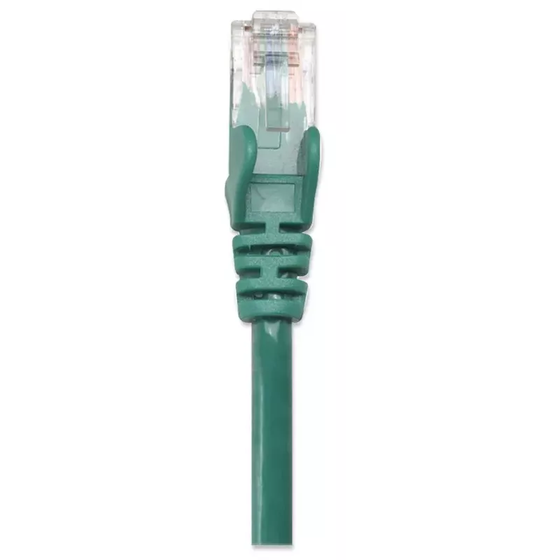 Intellinet 342469 cabo patch de rede, Cat6, U/UTP, RJ45, 0,5 m, moldado, verde