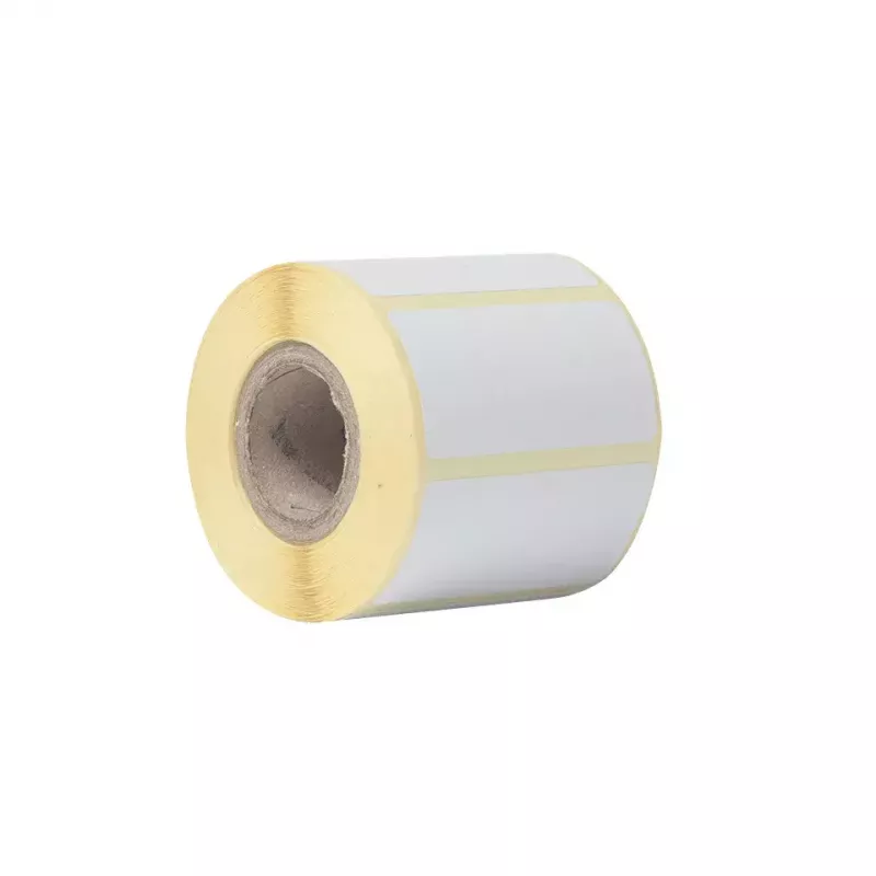 Etiqueta de impressora autoadesiva Brother BDE1J026051060 branca 5,1x2,6cm 6000 unidades