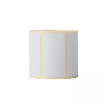 Etiqueta de impressora autoadesiva Brother BDE1J026051060 branca 5,1x2,6cm 6000 unidades