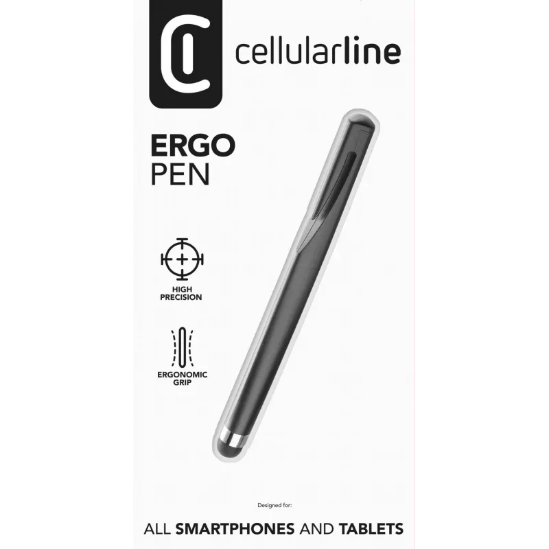 Cellularline Ergo Pen - caneta universal para ecrã tátil com pega ergonómica