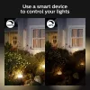 Luminária de parede exterior inteligente Philips Hue White Welcome Floodlight, 20,5 W LED, entrada 220–240 V, lâmpada 24 V, preta, 160×220×153 mm