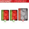 Displex Tablet Glass (9H) para Apple iPad Pro 11'' (1.ª/2.ª/3.ª/4.ª ger.)/Air (4.ª/5.ª ger.), moldura de montagem Eco, inquebrável, ultrafino, invisível
