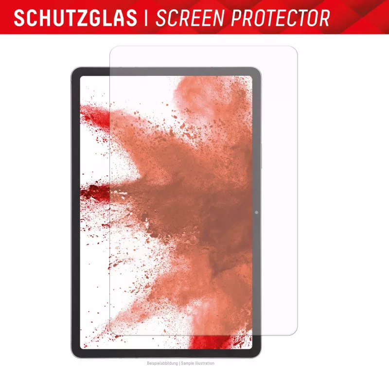 Displex Tablet Glass (9H) para Samsung Galaxy Tab S7/S8/S9/S9 FE/S10 FE/S10 Lite, moldura de montagem Eco, inquebrável