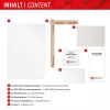 Displex Tablet Glass (9H) para Samsung Galaxy Tab S7/S8/S9/S9 FE/S10 FE/S10 Lite, moldura de montagem Eco, inquebrável