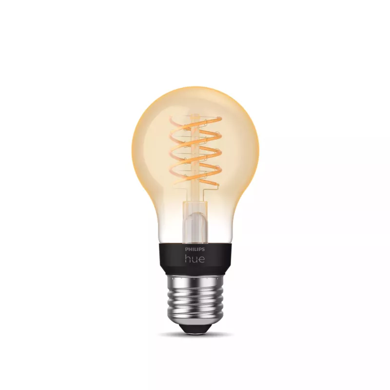 Philips Hue A60 – lâmpada inteligente, lâmpada inteligente, Bluetooth/Zigbee, branco, LED, E27, A60