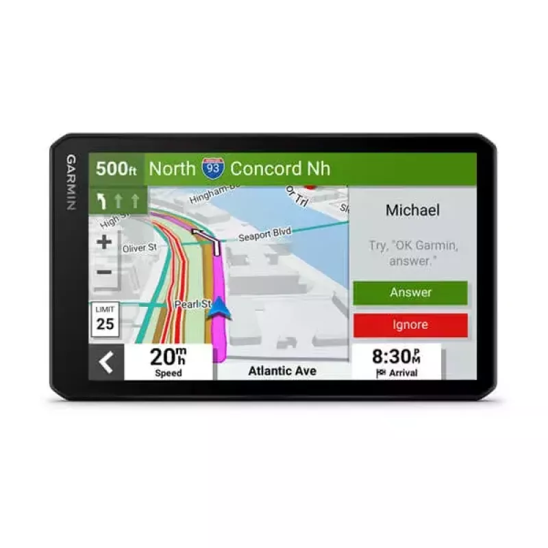 Navegador Garmin DriveCam 76 portátil/instalação fixa 17,6 cm ecrã tátil TFT