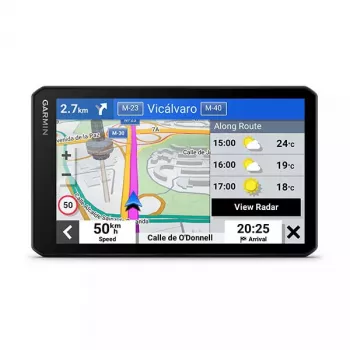 Navegador Garmin Drivecam 76 fixo 17,6 cm ecrã tátil TFT 32 GB preto