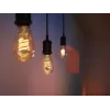 Lâmpada inteligente Philips ST64 Edison E27 Bluetooth/Zigbee, 7 W, transparente, 60×135 mm
