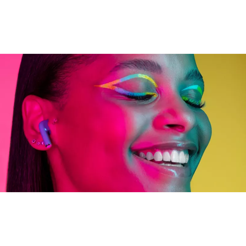 Music Sound Swag SWAG são os auriculares Bluetooth em forma de cápsula em muitas cores brilhantes e supertendência.