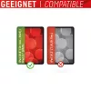 Displex Tablet Glass (9H) para Apple iPad 10,9 polegadas (10.ª ger., 2022)/11 polegadas (2025), moldura de montagem Eco, inquebrável