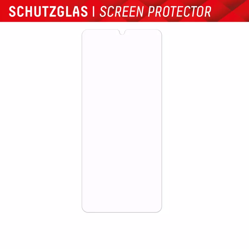 Película de proteção de ecrã Displex (10H) para Samsung Galaxy A34, moldura de montagem Eco, resistente a riscos