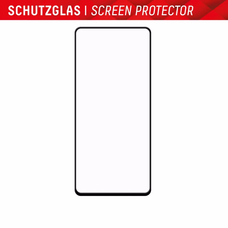 Película protetora de ecrã Displex Full Cover (10H) para Samsung Galaxy A54 5G, moldura de montagem Eco, Full Cover