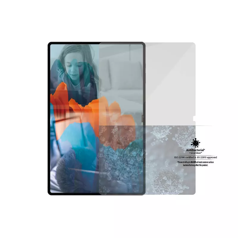 Película de proteção de ecrã PanzerGlass® Samsung Galaxy Tab S8 Ultra | S9 Ultra | Ultra-Wide Fit