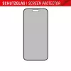 Película de privacidade Displex (10H) para Apple iPhone 15/15 Pro, moldura de aplicação Eco, filtro de privacidade
